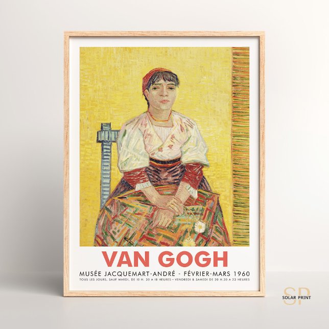 Póster Vincent van Gogh Italiana Agostina Segatori (Subido por el creador)