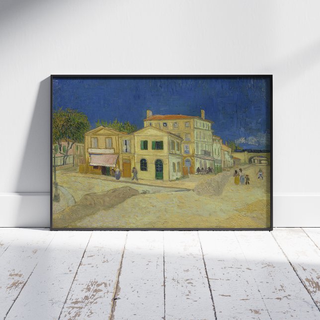 Póster Vincent Van Gogh, La Casa Amarilla, La Calle (Subido por el creador)