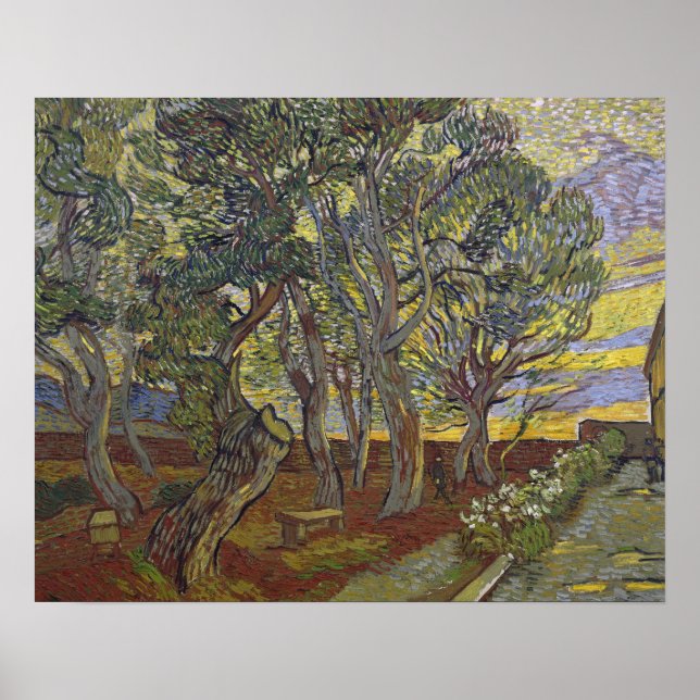 Póster Vincent van Gogh - La cosecha (para Emile Bernard) (Frente)