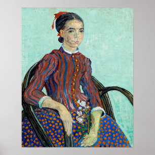 Póster Vincent van Gogh - La Mousme