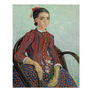 Póster Vincent van Gogh   La Mousme, 1888