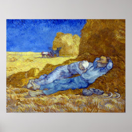 Póster Vincent van Gogh La Siesta
