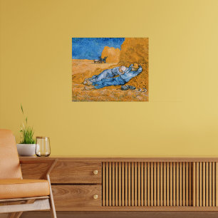 Póster Vincent van Gogh - La Siesta