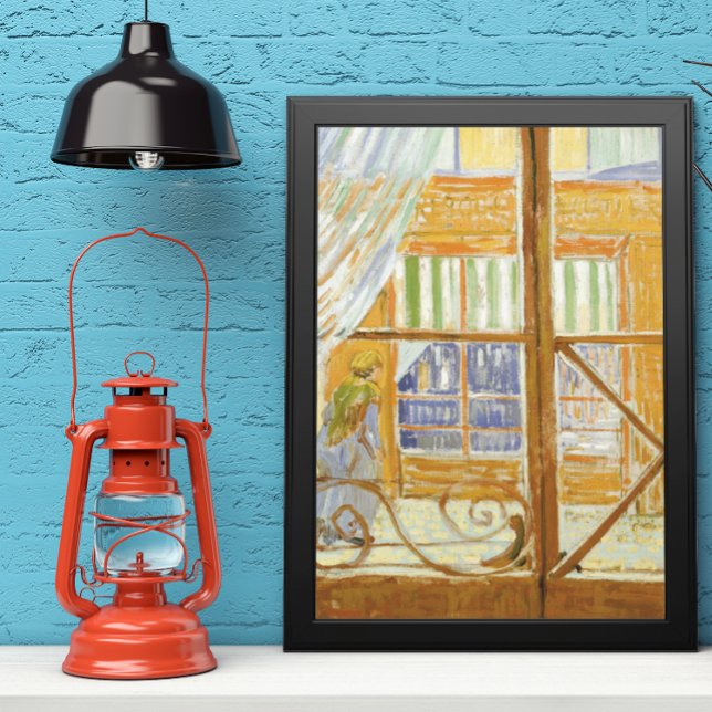 Póster Vincent van Gogh - La ventana de la tienda de un c (Subido por el creador)