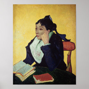 Póster Vincent van Gogh   L'Arlesienne 1888