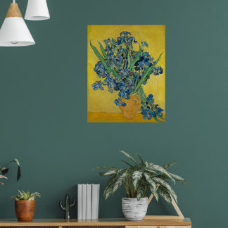 Póster Vincent Van Gogh Lirios