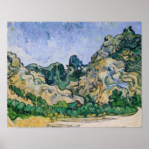 Póster Vincent van Gogh   Los Alpilles, 1889