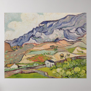 Póster Vincent van Gogh   Los Alpilles, 1890