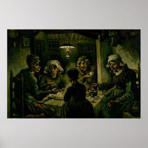 Póster Vincent van Gogh - Los comedores de patatas