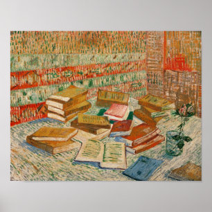 Póster Vincent van Gogh Los Libros Amarillos, 1887
