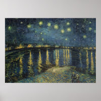 Vincent van Gogh | Noche estrellada sobre el Ródan