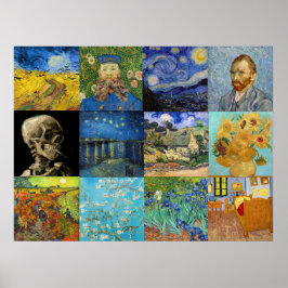 Póster Vincent Van Gogh - Obra maestra