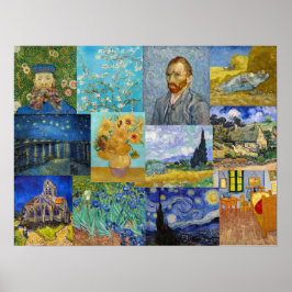 Póster Vincent Van Gogh - Obra maestra