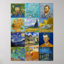 Póster Vincent Van Gogh - Obra maestra