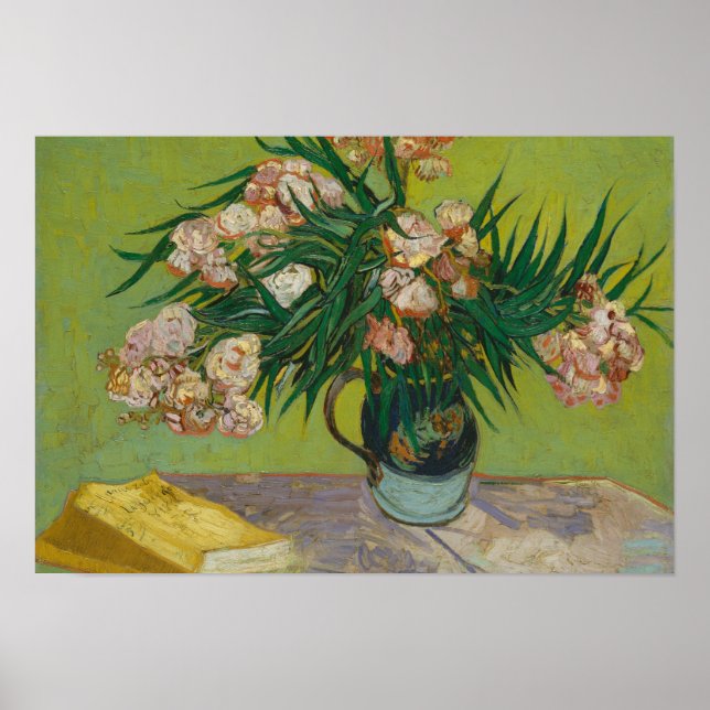 Póster Vincent van Gogh - Oleanders (Frente)