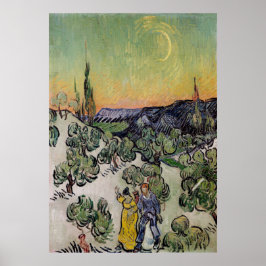 Póster Vincent van Gogh - Paisaje
