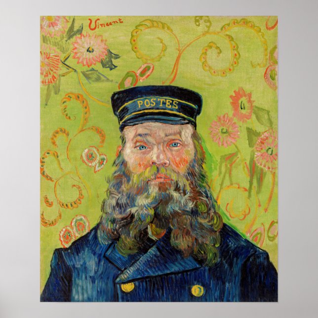 Póster Vincent Van Gogh - Postman Joseph Roulin (Frente)