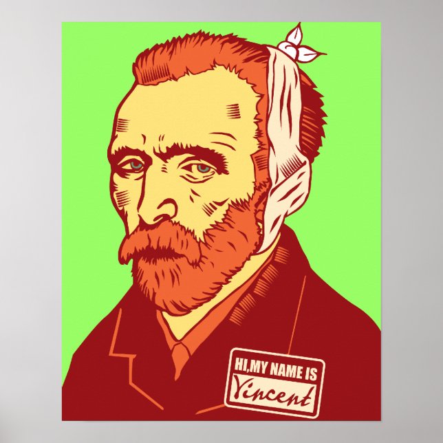 Póster Vincent Van Gogh Print (Frente)