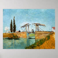 Vincent van Gogh - Puente Langlois en Arles #3