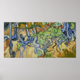 Póster Vincent van Gogh - Raíces de árbol