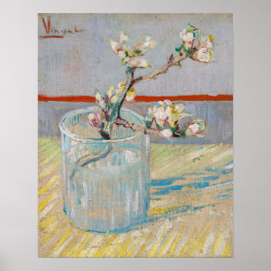Póster Vincent van Gogh - Rama de Almendro en un Vaso
