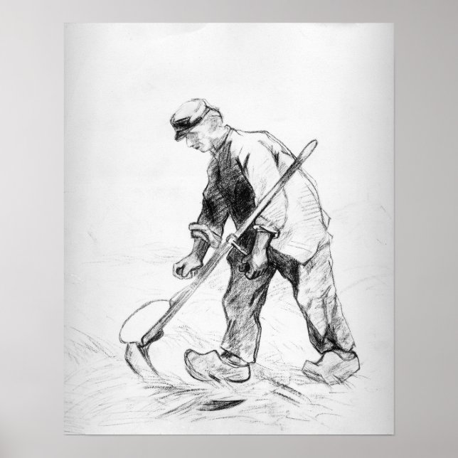 Póster Vincent van Gogh | Reparador (Frente)