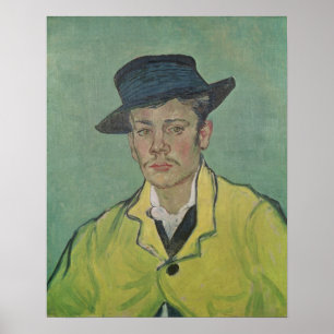 Póster Vincent van Gogh   Retrato de Armand Roulin, 1888