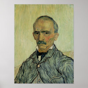 Póster Vincent van Gogh   Retrato del Superintendente