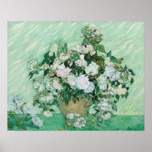 Póster Vincent van Gogh - Rosas