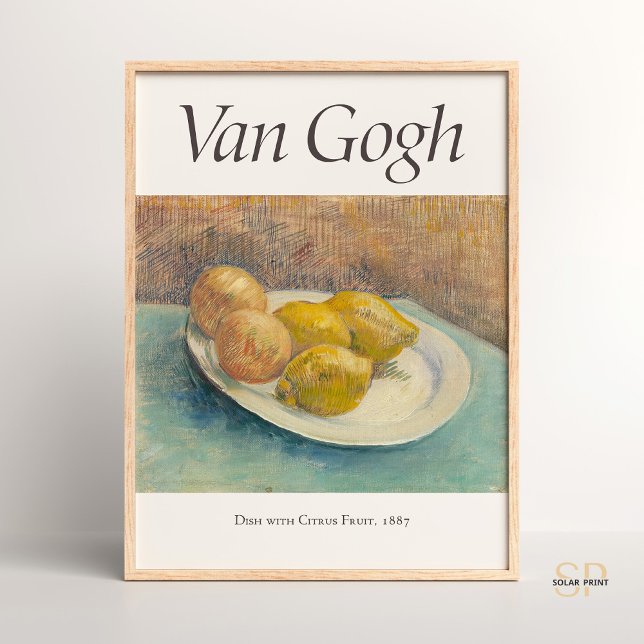 Póster Vincent van Gogh sigue con la vida de los leones e (Subido por el creador)