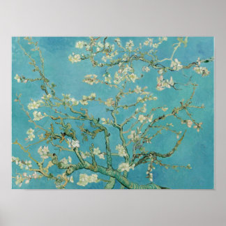 Póster Vincent van Gogh, Sprig of Flowering Almond