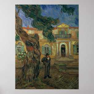 Póster Vincent van Gogh St. Paul's Hospital, St Remy