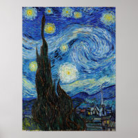 Vincent Van Gogh Starry Night Vintage Bella Artes