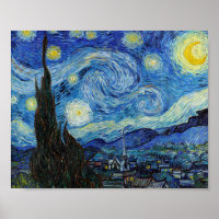 Vincent Van Gogh Starry Night Vintage Bella Artes
