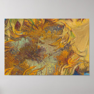 Póster Vincent van Gogh - Sunflowers