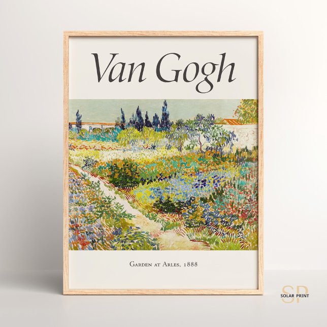 Póster Vincent van Gogh The Garden at Arles Art Print (Subido por el creador)