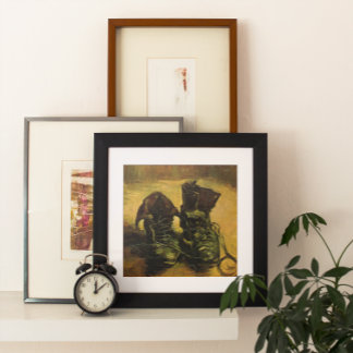 Póster Vincent van Gogh - Todavía la vida con un par de z