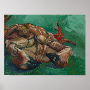 Póster Vincent Van Gogh - Un cangrejo en su espalda