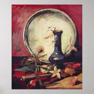 Póster Vincent van Gogh   Vida residual con flores, c.188