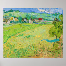 Vincent van Gogh - Vista de los vagones cerca de A