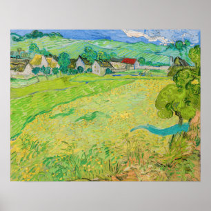 Póster Vincent van Gogh - Vista de Vessenots cerca de Auv