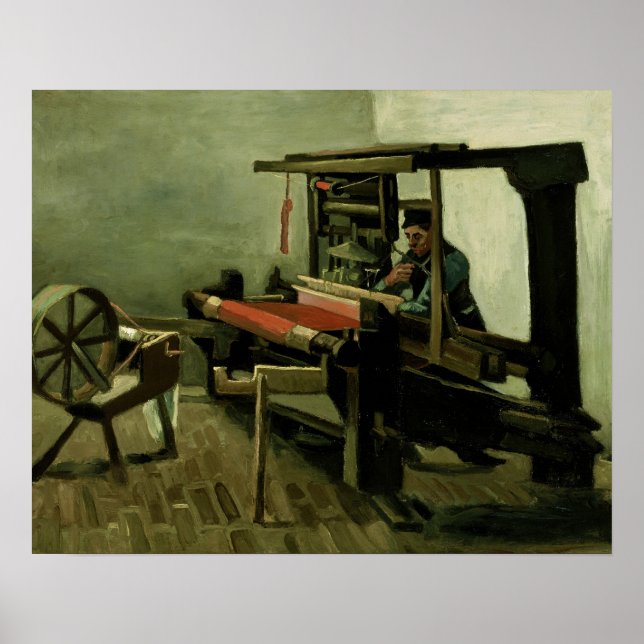 Póster Vincent van Gogh - Weaver (Frente)