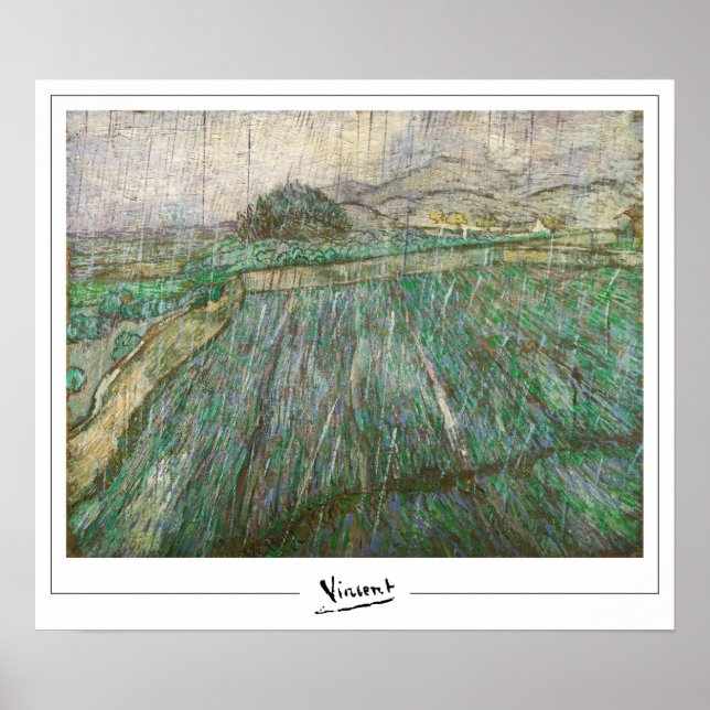 Póster Vincent Van Gogh Zedign Art Poster #10 (Frente)