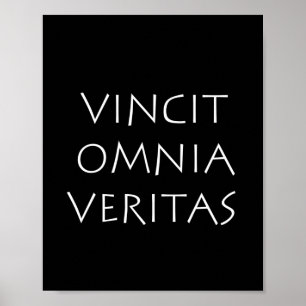 Póster Vincit omnia veritas