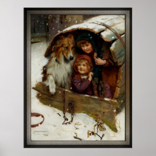 Póster Vinculado al clima por Arthur John Elsley