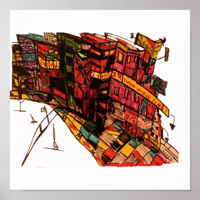 Póster vínculo de miedo gdp (Frente)