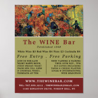 Viñedos Rojos, Van Gogh, Wine Bar/Winery