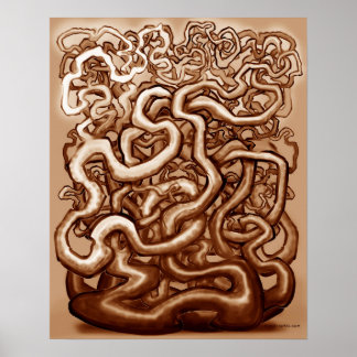 Póster Vines Twisted