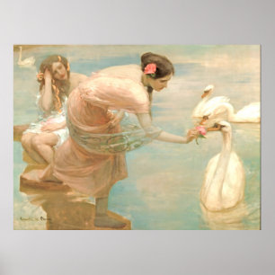 Póster Viñeta "A Summer Morning" de Rupert Bunny