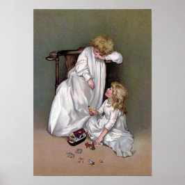 Póster Viñeta de la época de los juguetes